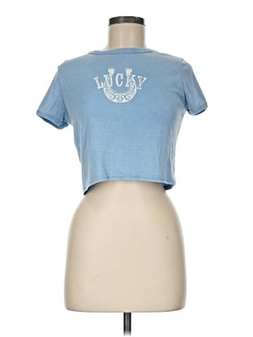 Charlotte Russe Short Sleeve Turtleneck (view 1)