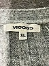 Vigoss 100% Polyester Metallic Gray Pullover Sweater Size XL - photo 7