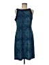 Avon Paisley Blue Cocktail Dress Size M - photo 1