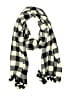J.Crew Checkered-gingham Black Scarf One size - photo 1
