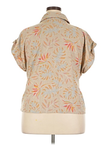 New York Clothing Co. Short Sleeve Blouse (view 2)