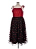 BLOOMCHIC 100% Nylon Hearts Red Cocktail Dress Size 22 - photo 2