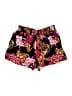 Xhilaration Floral Black Shorts Size L - photo 1