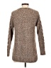 Adrienne Vittadini Tweed Brown Pullover Sweater Size S - photo 2