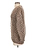 Adrienne Vittadini Tweed Brown Pullover Sweater Size S - photo 5