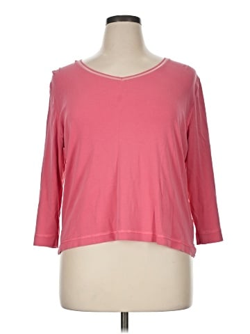 Amber Sun 3/4 Sleeve Top (view 1)