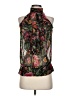 Wet Seal 100% Polyester Black Sleeveless Blouse Size XS - photo 1
