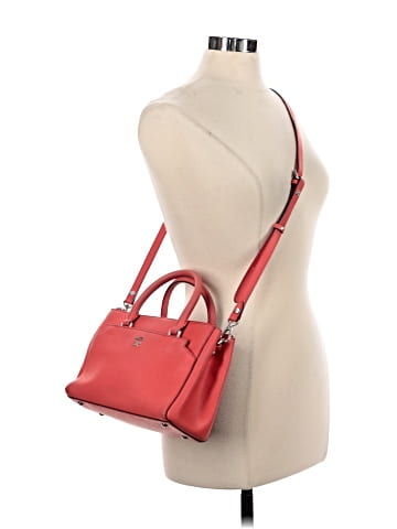 MCM Saffiano Small Elda Tote Red (view 2)