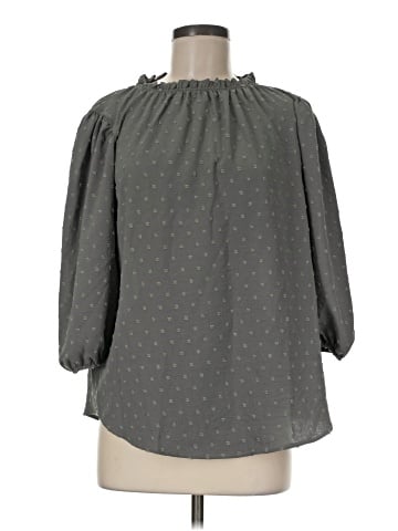 Renee C. 3/4 Sleeve Blouse (view 1)