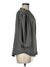 Renee C. Polka Dots Gray 3/4 Sleeve Blouse Size M - photo 4