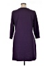 Soma Solid Purple Casual Dress Size XL - photo 2