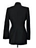 Chetta B Black Wool Coat Size 8 - photo 2