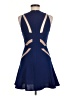 BCBGMAXAZRIA 100% Polyester Blue Cocktail Dress Size 6 - photo 2