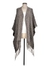 Apt. 9 100% Polyester Gray Poncho One size - photo 1