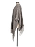 Apt. 9 100% Polyester Gray Poncho One size - photo 5