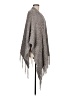 Apt. 9 100% Polyester Gray Poncho One size - photo 4