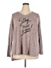 Evri Gray Long Sleeve T-Shirt Size 2X - photo 1