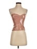 NBD 100% Polyester Brown Sleeveless Top Size XS - photo 1
