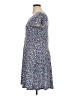 MICHAEL Michael Kors Print Blue Casual Dress Size XL - photo 5