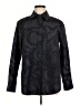 Cos 100% Cotton Paisley Black Long Sleeve Button-Down Shirt Size 6 - photo 1