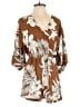 AaKaa 100% Polyester Brown Romper Size S - photo 1