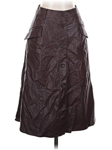 Banana Republic Factory Store Faux Leather Skirt (view 1)