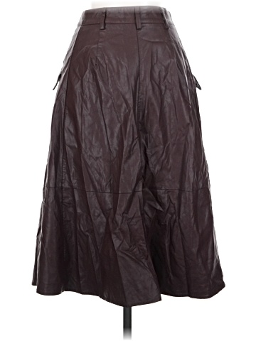 Banana Republic Factory Store Faux Leather Skirt (view 2)