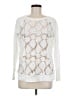 Lilly Pulitzer 100% Polyester White Pullover Sweater Size M - photo 1