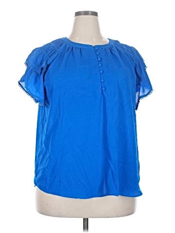 Zac & Rachel Short Sleeve Blouse (view 1)