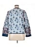 Sundance 100% Cotton Print Blue Jacket Size XL - photo 2