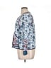 Sundance 100% Cotton Print Blue Jacket Size XL - photo 5