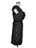 Express Polka Dots Black Cocktail Dress Size 8 - photo 4