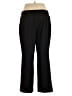Kasper Solid Black Dress Pants Size 2X - photo 2