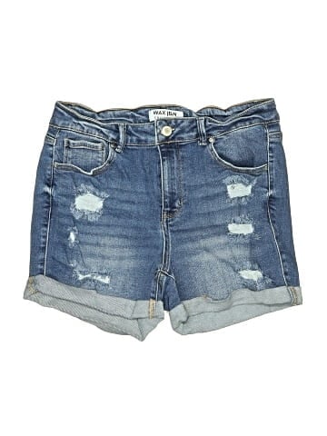 Wax Jean Denim Shorts (view 1)