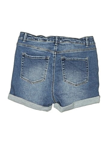 Wax Jean Denim Shorts (view 2)