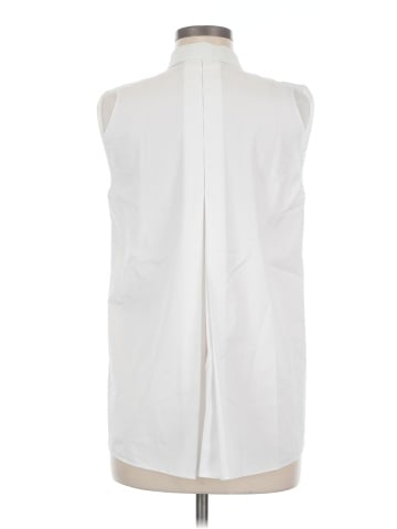 Elie Tahari Sleeveless Button-Down Shirt (view 2)