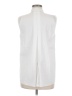 Elie Tahari Ivory Sleeveless Button-Down Shirt Size M - photo 2