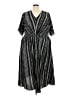 BLOOMCHIC Chevron-herringbone Black Casual Dress Size 26 - photo 1
