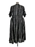 BLOOMCHIC Chevron-herringbone Black Casual Dress Size 26 - photo 2