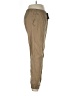 True Craft Solid Tan Casual Pants Size L - photo 4