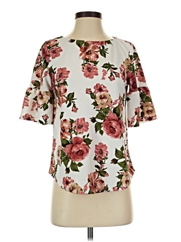 Moa Moa Short Sleeve Blouse (view 1)