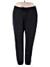 Feathers Solid Black Casual Pants Size 3X - photo 1