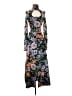 AMO Floral Black Casual Dress Size XS - photo 1