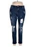 Shein Blue Jeans Size XXL - photo 1