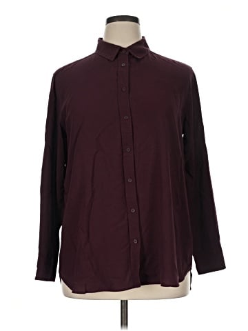 Uniqlo Long Sleeve Button-Down Shirt (view 1)