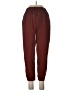 Shinestar Solid Burgundy Track Pants Size L - photo 1