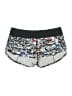 Lululemon Athletica Print Silver Black Shorts Size 8 - photo 1