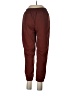 Shinestar Solid Burgundy Track Pants Size L - photo 2