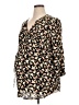 Motherhood 100% Rayon Black Kimono Size XL Maternity - photo 1