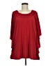 Peter Nygard Solid Red 3/4 Sleeve Blouse Size M - photo 1